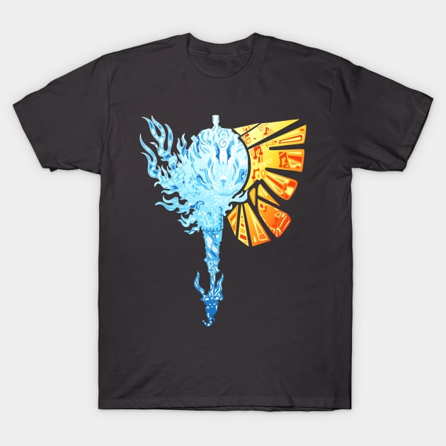 Monster hunter Hunting Horn T-Shirt by paintchips